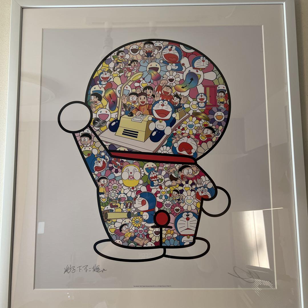 現貨-村上隆『ドラえもん Machine』 Time Doraemon タイムマシーン 版画